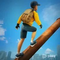 Going Up Rooftop - Parkour 3D