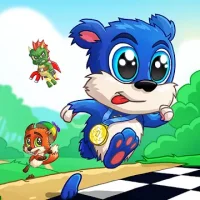 Fun Run 3 - гонки мультиплеер
                  
  