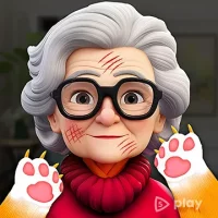 Angry Gran Vs Cat: Prank Game


