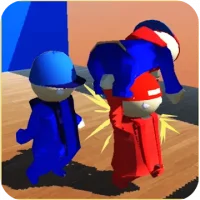 Human battle Falls Fight
                  
  