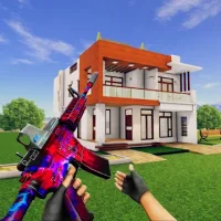 Дом разрушения Smash уничтожить дом съемки FPS
                  
  