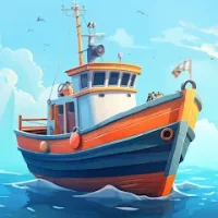 Fish idle: hooked tycoon. Your own fishing boat
                  
  